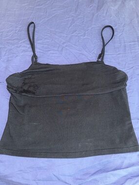 Princess Polly Black Adjustable Spaghetti Strap Cami